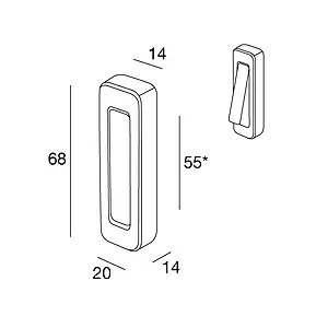 Jaladera de embutir FORUM