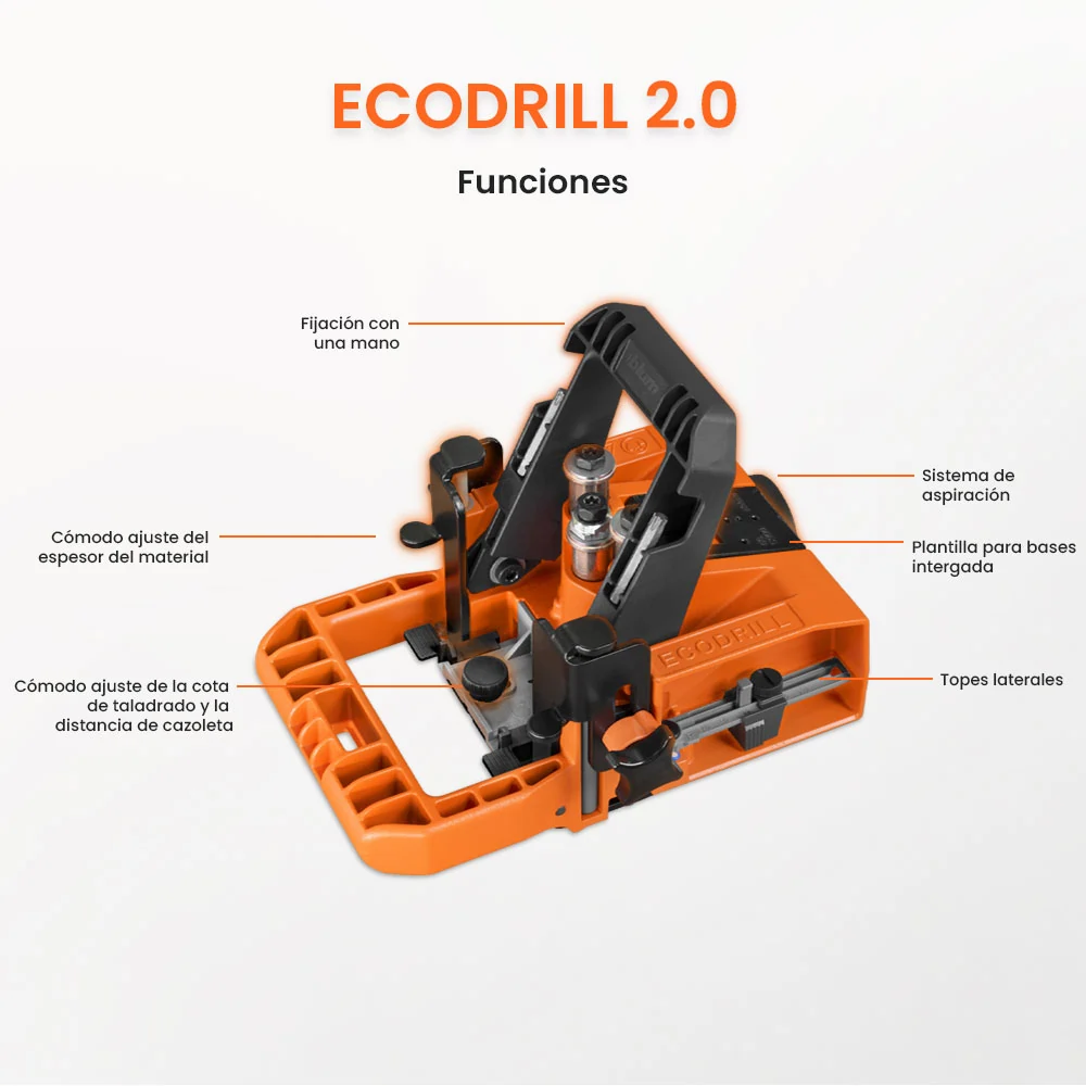 ECODRILL 2.0, herramienta de taladrado vertical (Nueva versión)