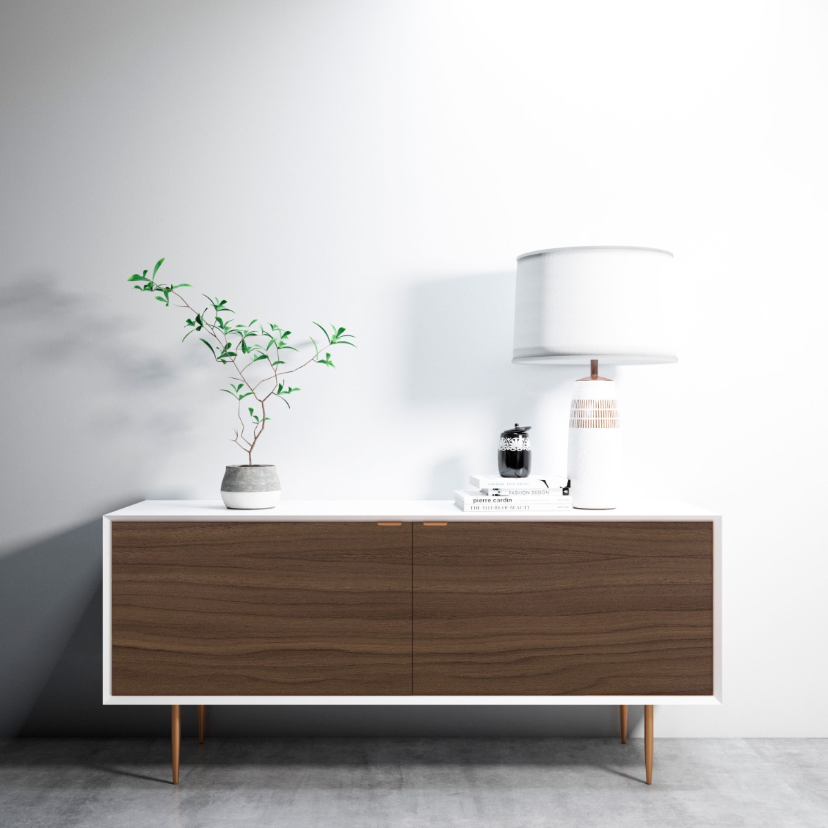 Chapa natural de NOGAL, panel AB.