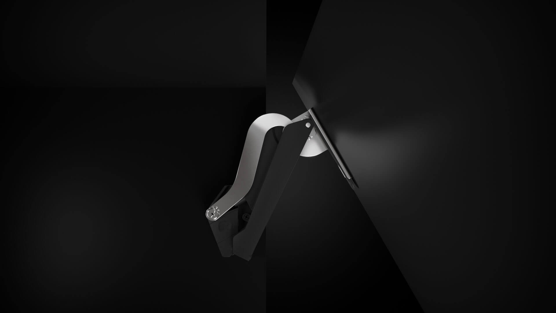 Brazos FREEspace cierre suave para apertura de puertas de alacena