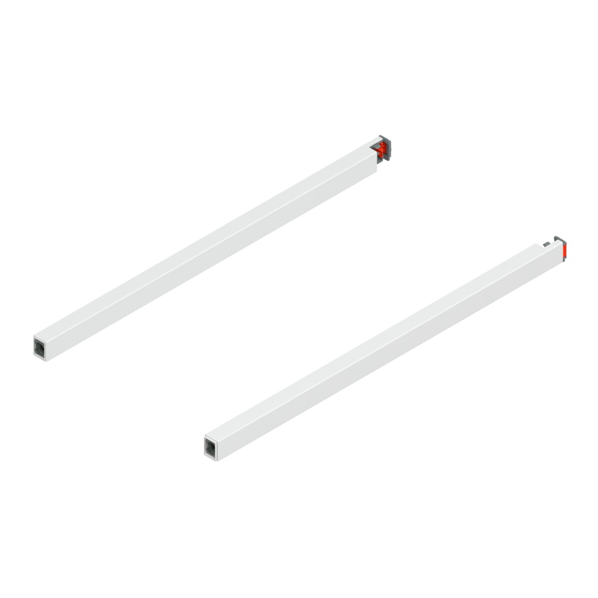 Galerías longitudinales MERIVOBOX, blanco seda