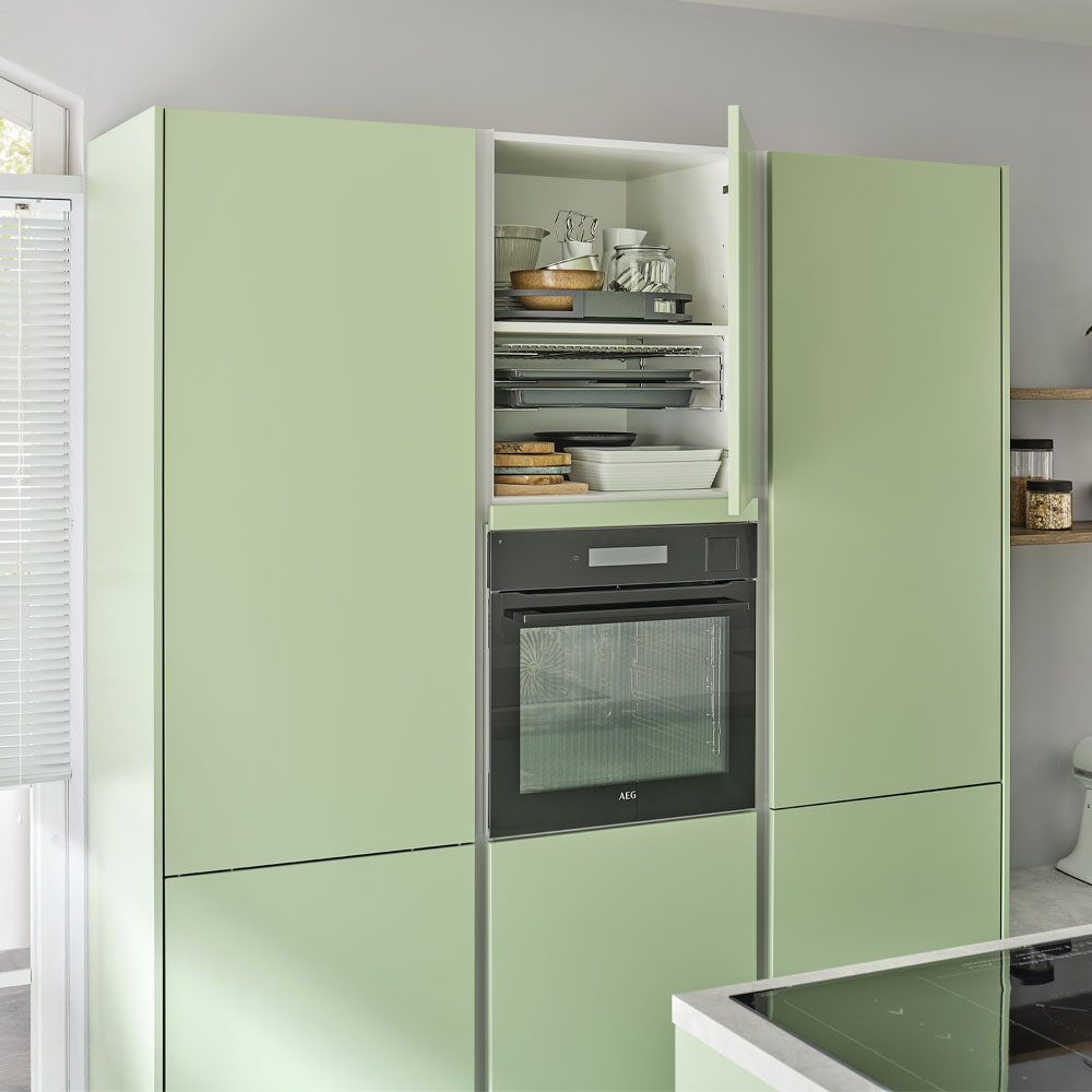 Giratorio TurnMotion III para mueble de 600mm, color antracita