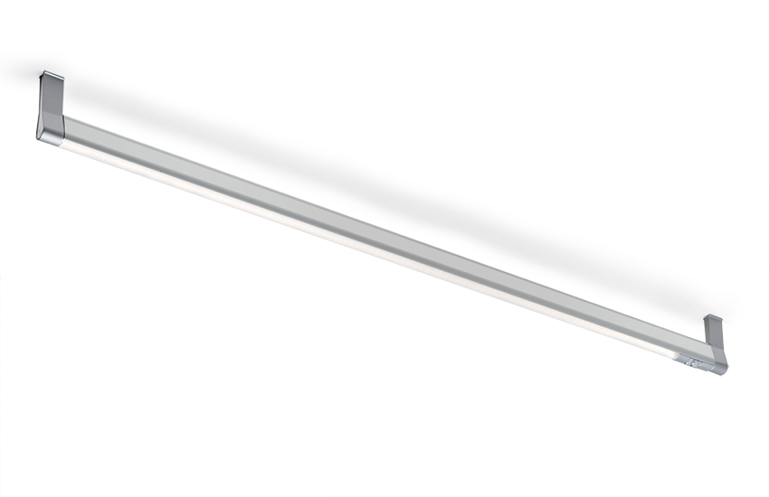 Lámpara colgador GOCCIA de LEDs de longitud 740 mm, luz natural para sistema, acabado anodizado  | M12
