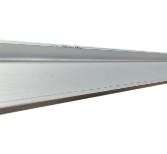 2 perfiles de aluminio GOLA C, medida 4100 mm, acabado anodizado