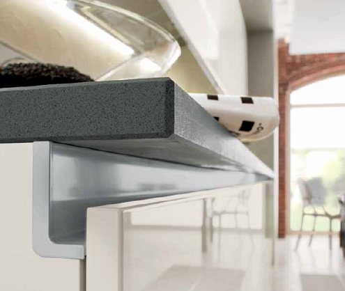 Caja con 10 perfiles de aluminio GOLA L y accesorios opcionales