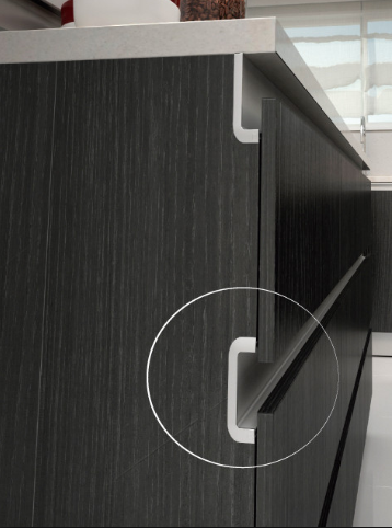 Caja con 5 perfiles de aluminio GOLA C y accesorios opcionales