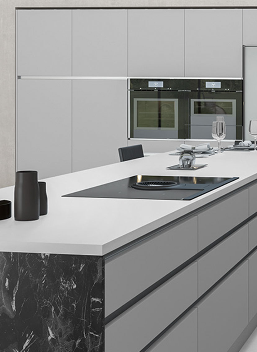 Panel ZENIT METALDECO GRIS-3 NUBE medida 2750 x 1220 mm. espesor 18 mm