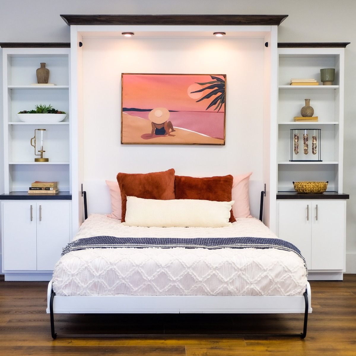 Herraje SEVILLA para cama abatible vertical, tamaño Matrimonial/Queen