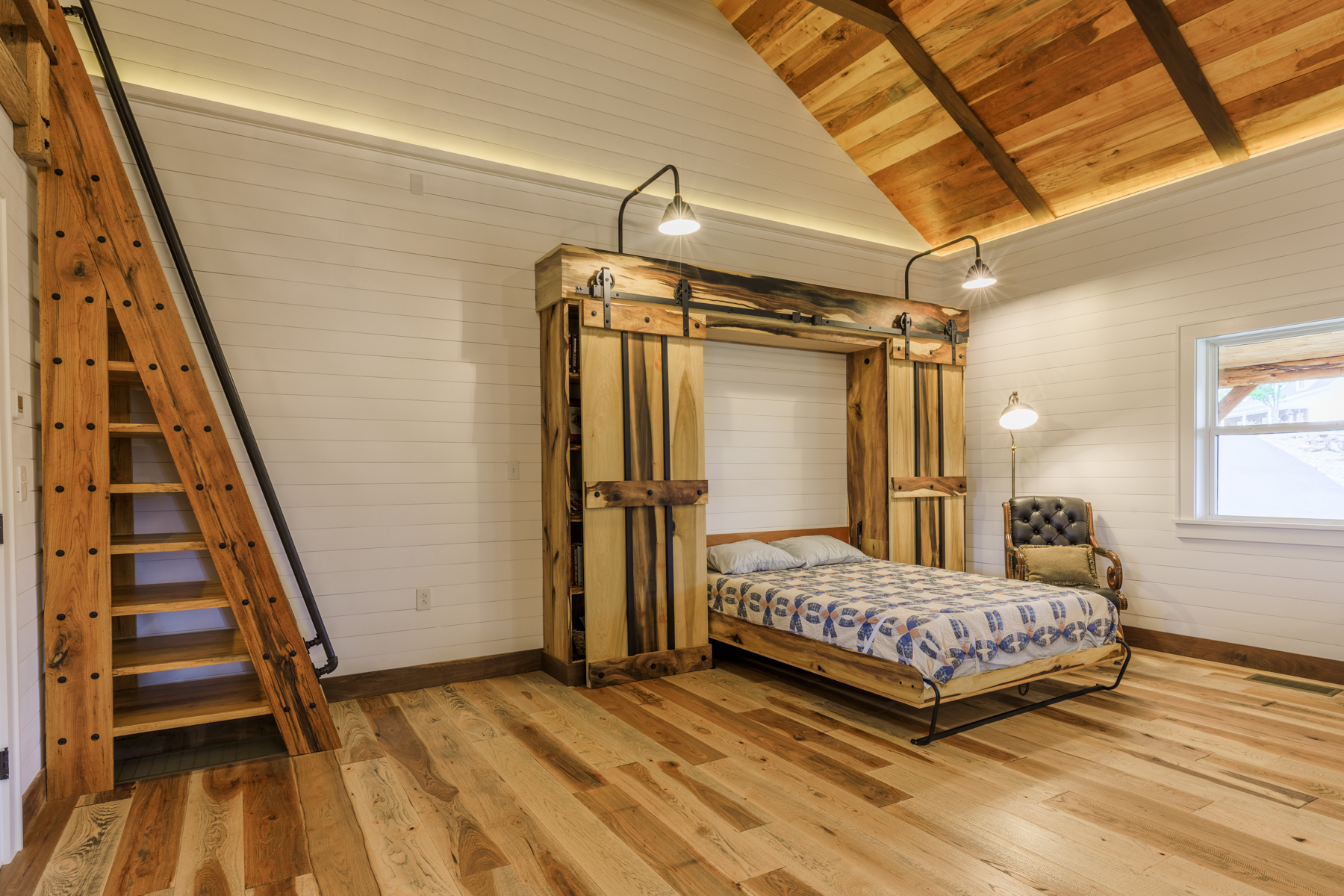 Herraje SEVILLA para cama abatible vertical, tamaño Matrimonial/Queen