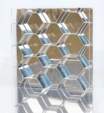 Panel traslúcido Hexaben large™ Mirror