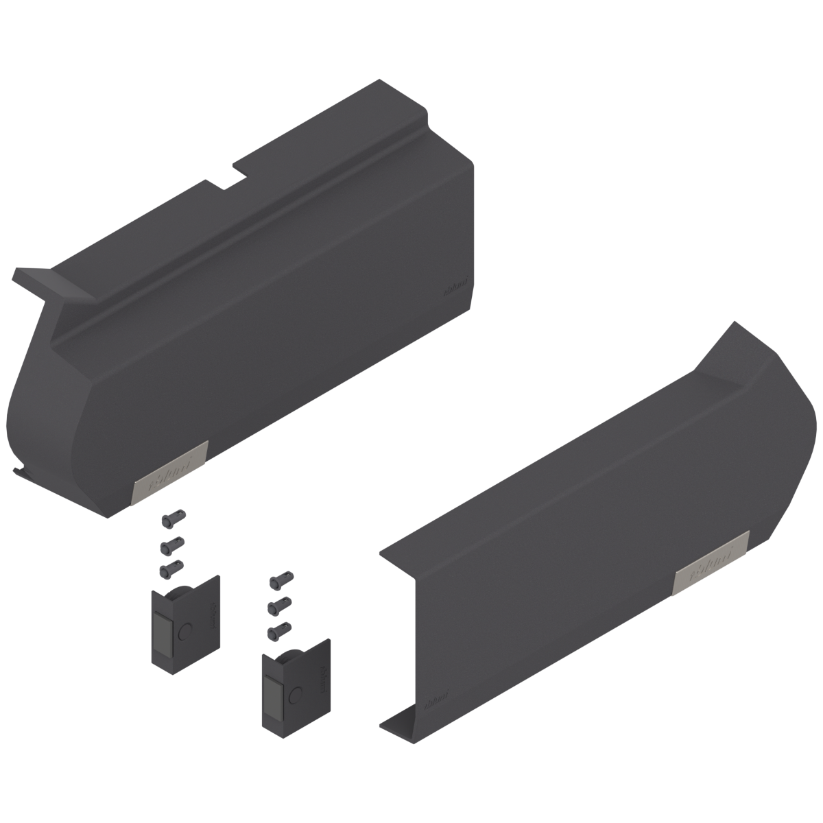 Tapas para Avntos HF ervo Drive, color gris oscuro