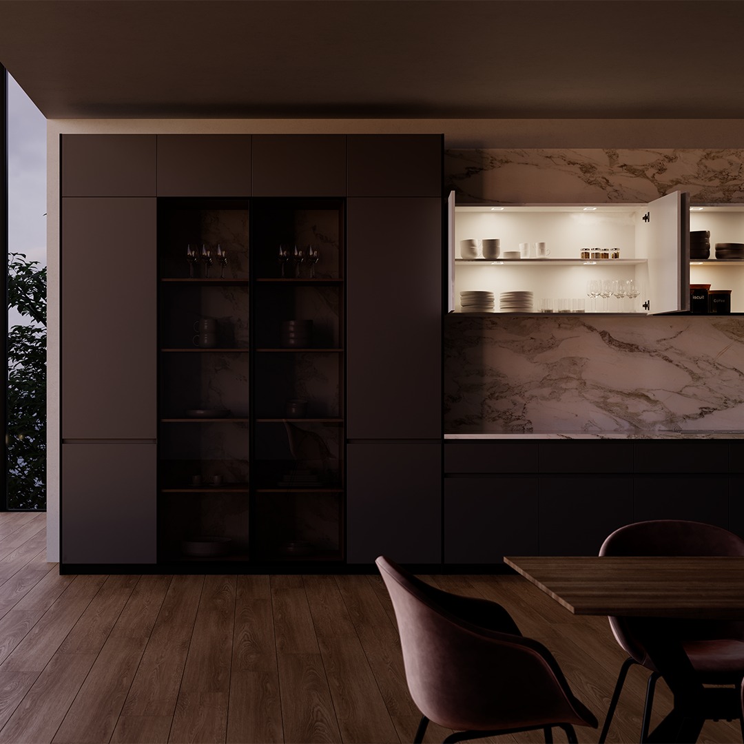 Lámpara HIPSO BH D-motion para embutir, 3.8w/24Vcd, Luz Cálida/Natural | M24