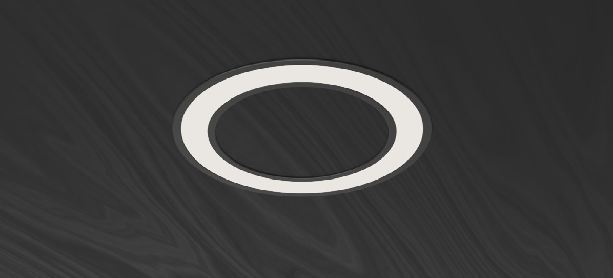 Lámpara HOLL para embutir, luz cálida | M24