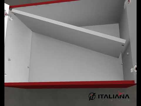 Soporte para entrepaño ÚNICO, acabado gris brillante niquelado