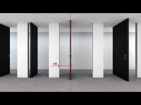 Bisagra tipo bibel FUNKTIONAL XL con auto cierre, para puerta de madera, cap. de carga de 150 kg