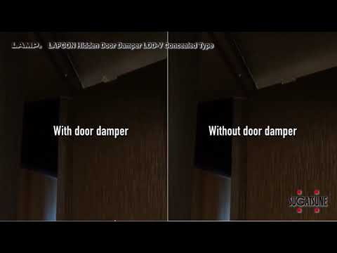 Cierre suave para puerta de comunicación LDD-V (Lado derecho)