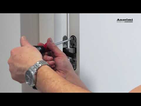 Bisagra con autocierre para bisagra AN 140