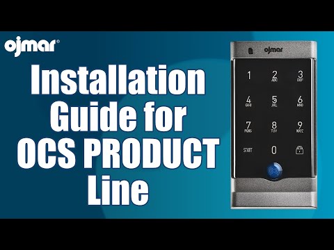 Cerradura electrónica OCS PRO para locker o mueble, acabado plata