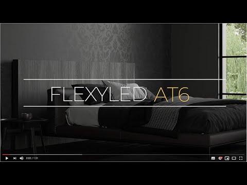Tira FLEXYLED AT6, Luz cálida, doble cable de conexión | M24