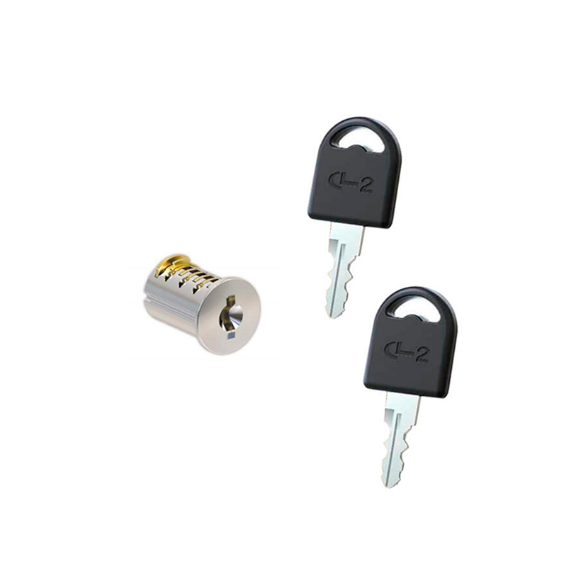 Cerradura con resorte para cajón de madera