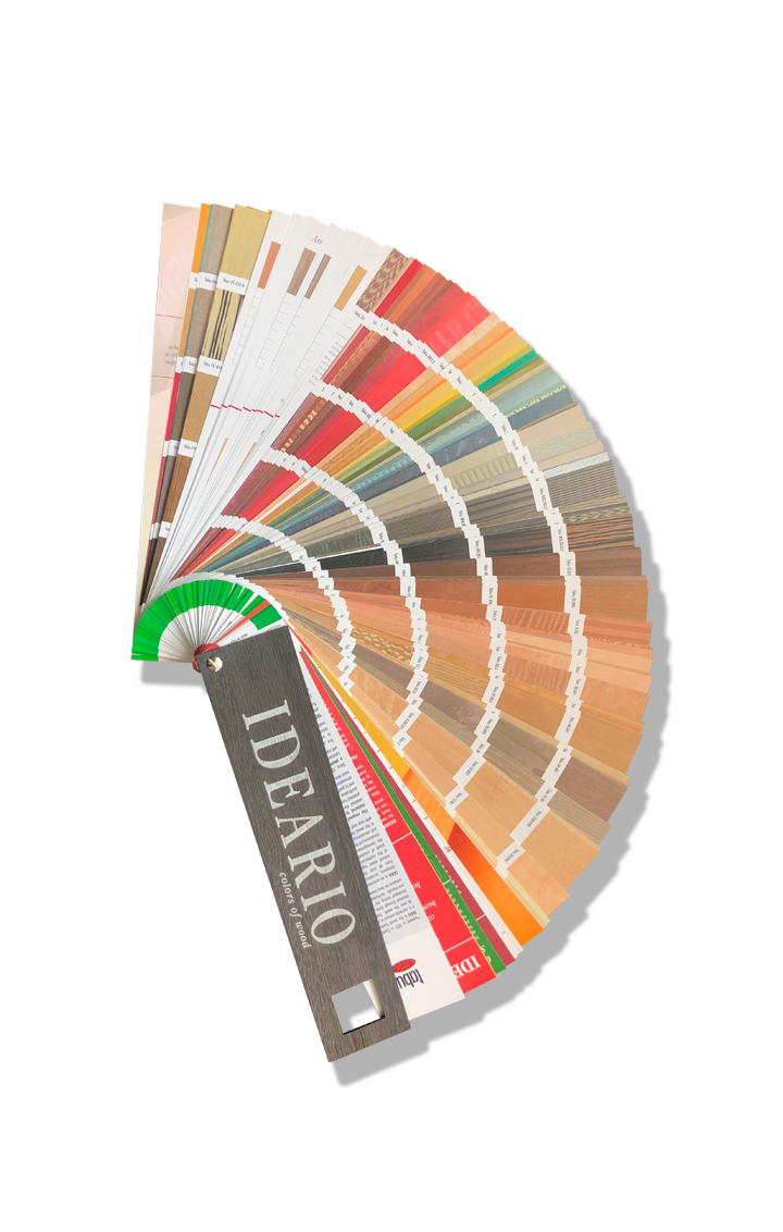 Muestrario impreso chapa TABU IDEARIO