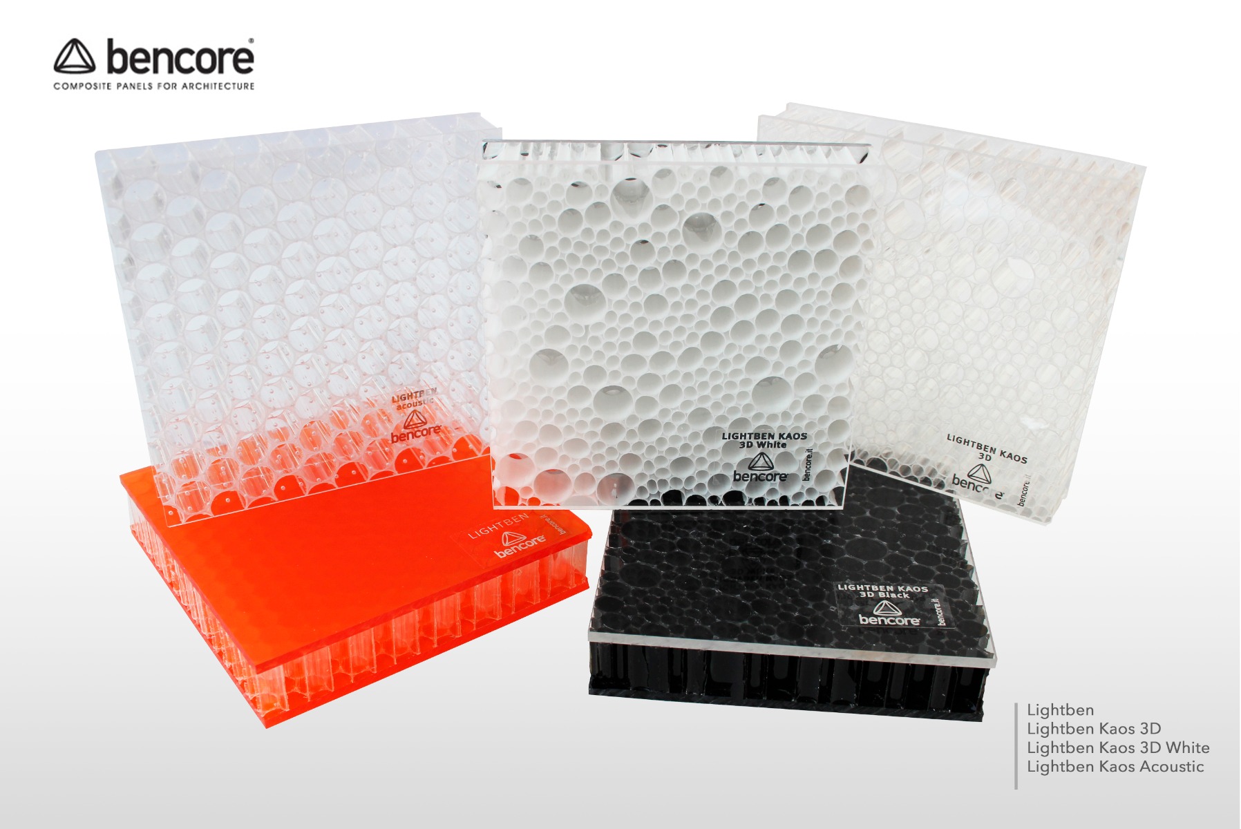 Muestra de BENCORE tamaño 100 x 100 mm