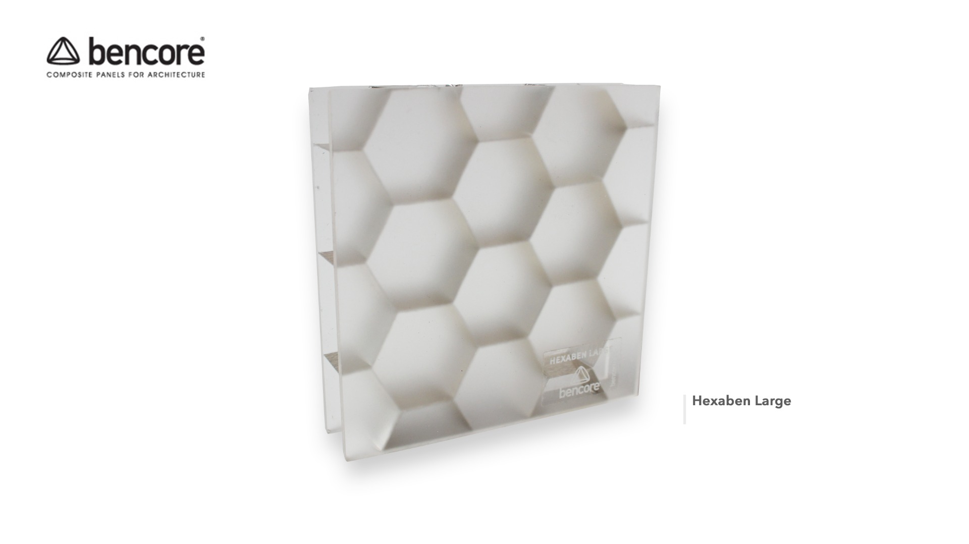 Muestra de BENCORE tamaño 100 x 100 mm