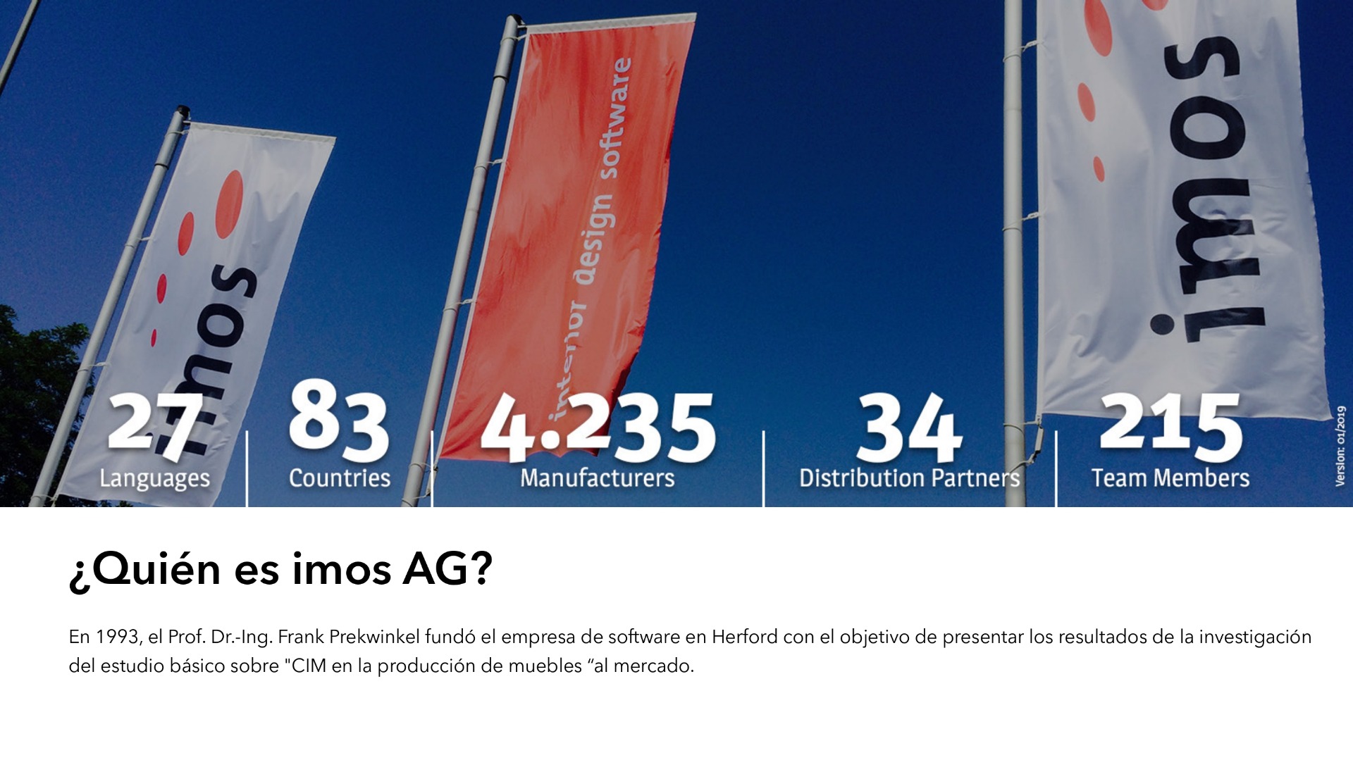 Software imos para venta, diseño y fabricación de muebles