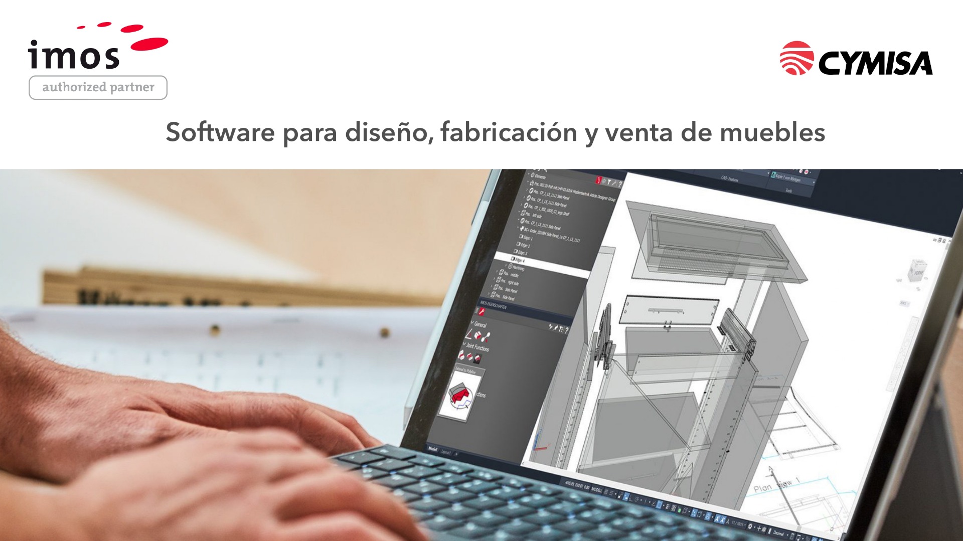 Software imos para venta, diseño y fabricación de muebles