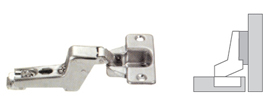 Bisagra de 95° para puerta de hasta 28 mm de grosor