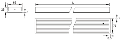 Lámpara para embutir ISA, luz blanca