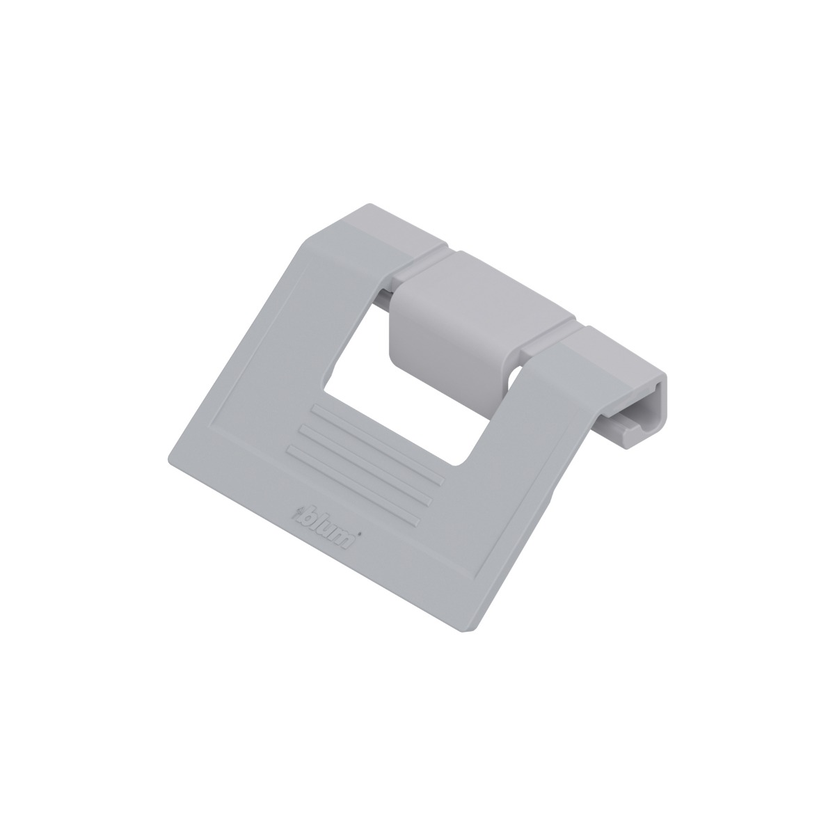 Jaladera plástica para cajón interno TANDEMBOX antaro, gris claro