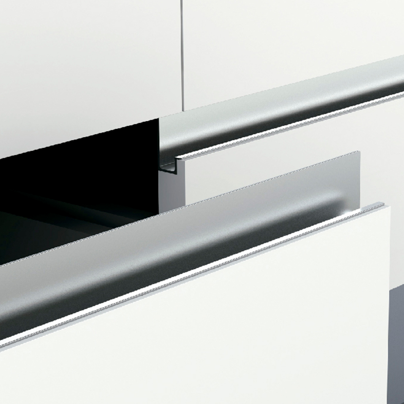 Jaladera de perfil CALLIOPE para corte