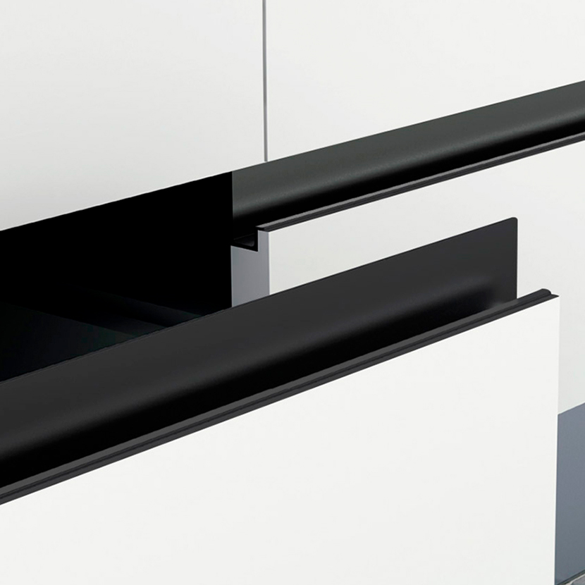 Jaladera de perfil CALLIOPE para corte