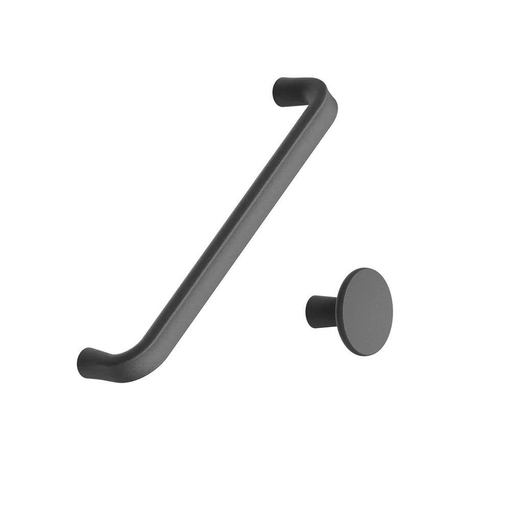 Jaladera recta y Pomo TERRA