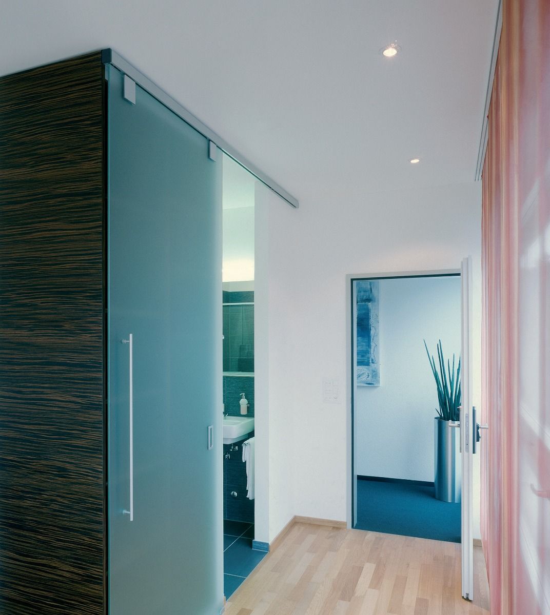 Sistema corredizo JUNIOR 80/GP para puerta de cristal