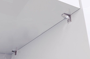 Soporte para entrepaño K-LINE, perno de 5 mm de diámetro