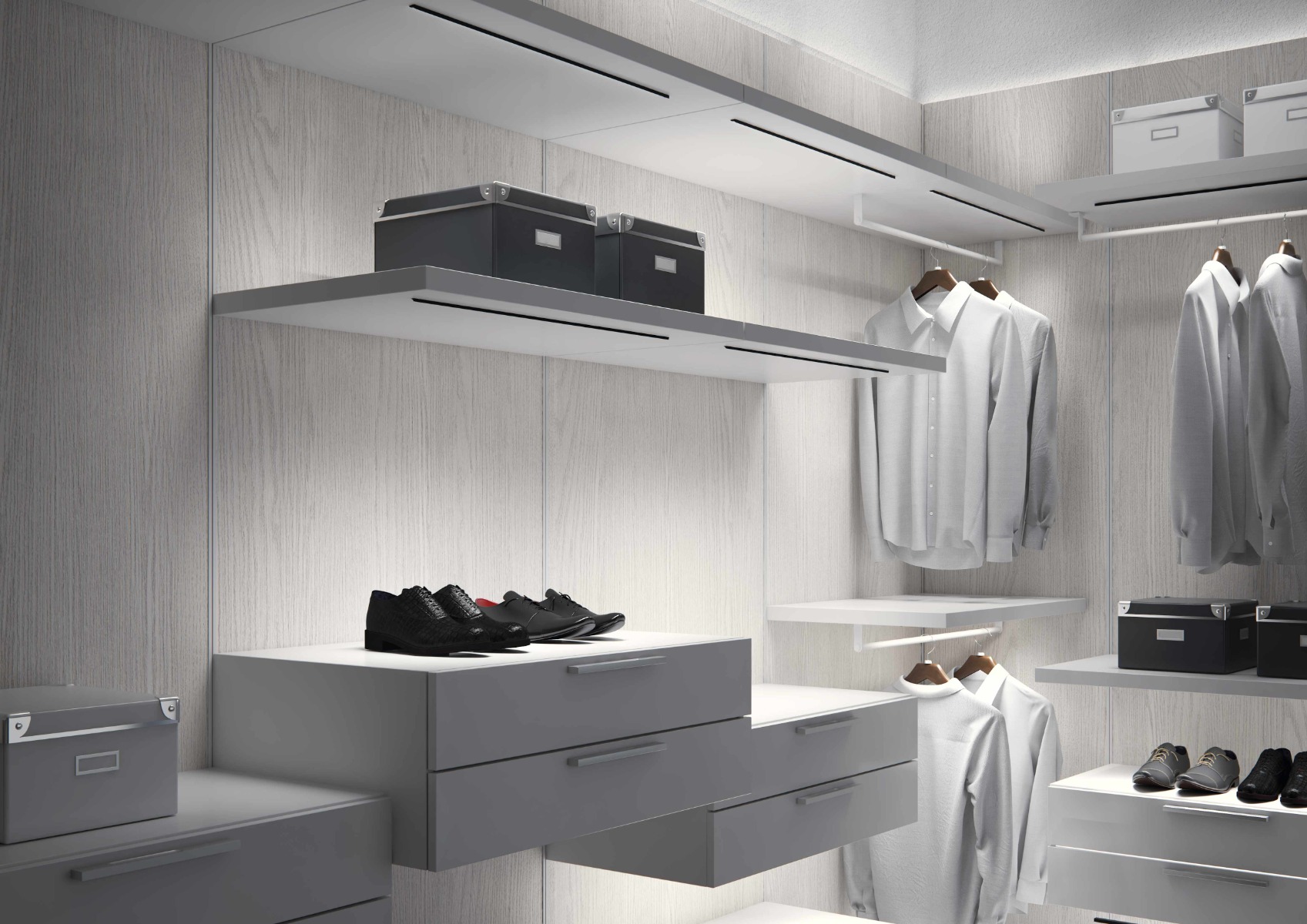 Perfil de aluminio para lámpara LAB, acabado negro | M24