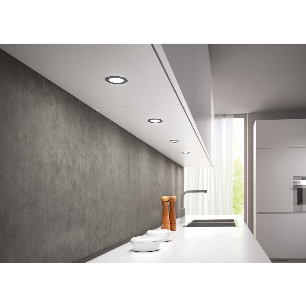 Lámpara ATOM para embutir, 3w/24V | M24