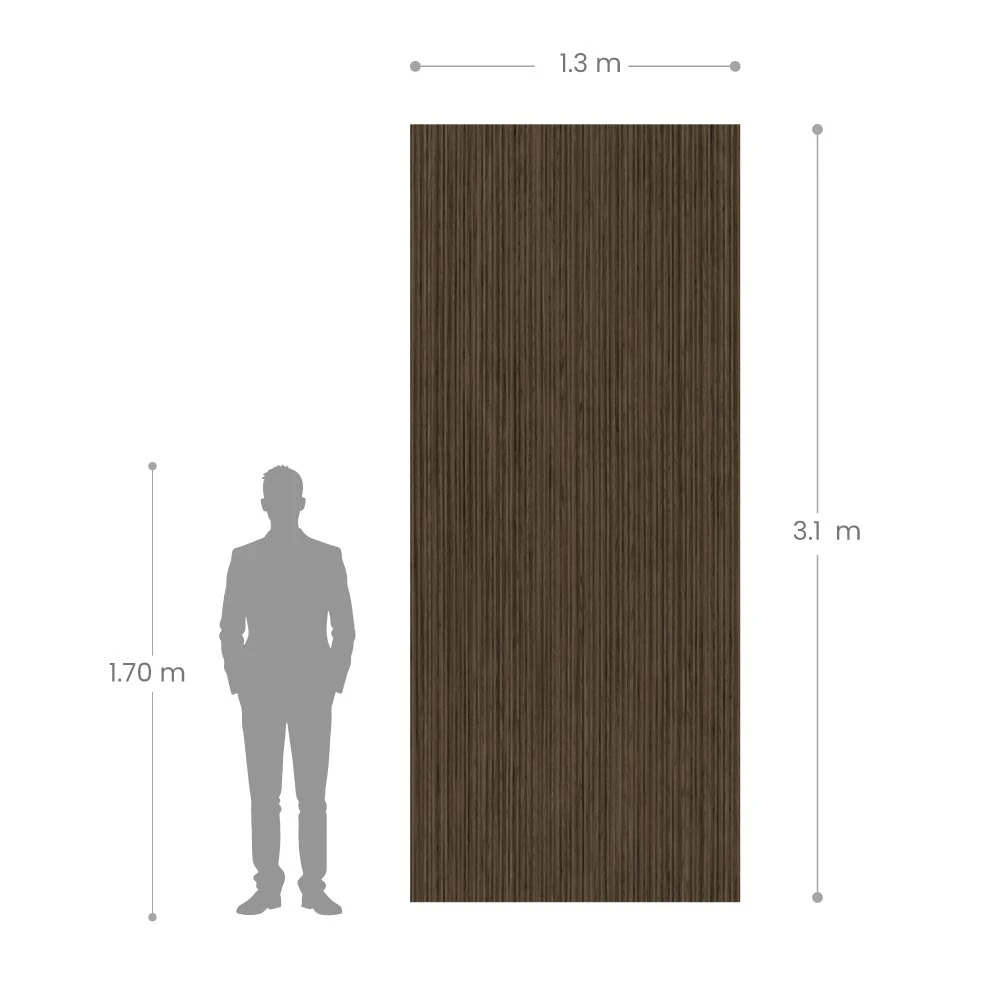 Laminado Arpa TUET, CARAVELLA DARK, de 1300 mm x 3050 m x 1.5 mm