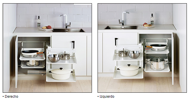 Extraíble de cocina para mueble en esquina MAGIC CORNER COMFORT