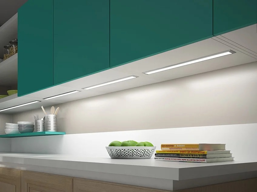 Perfil de aluminio para lámpara LEDYE, acabado anodizado