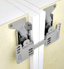 Colgador oculto LIBRA H1 para gabinetes altos