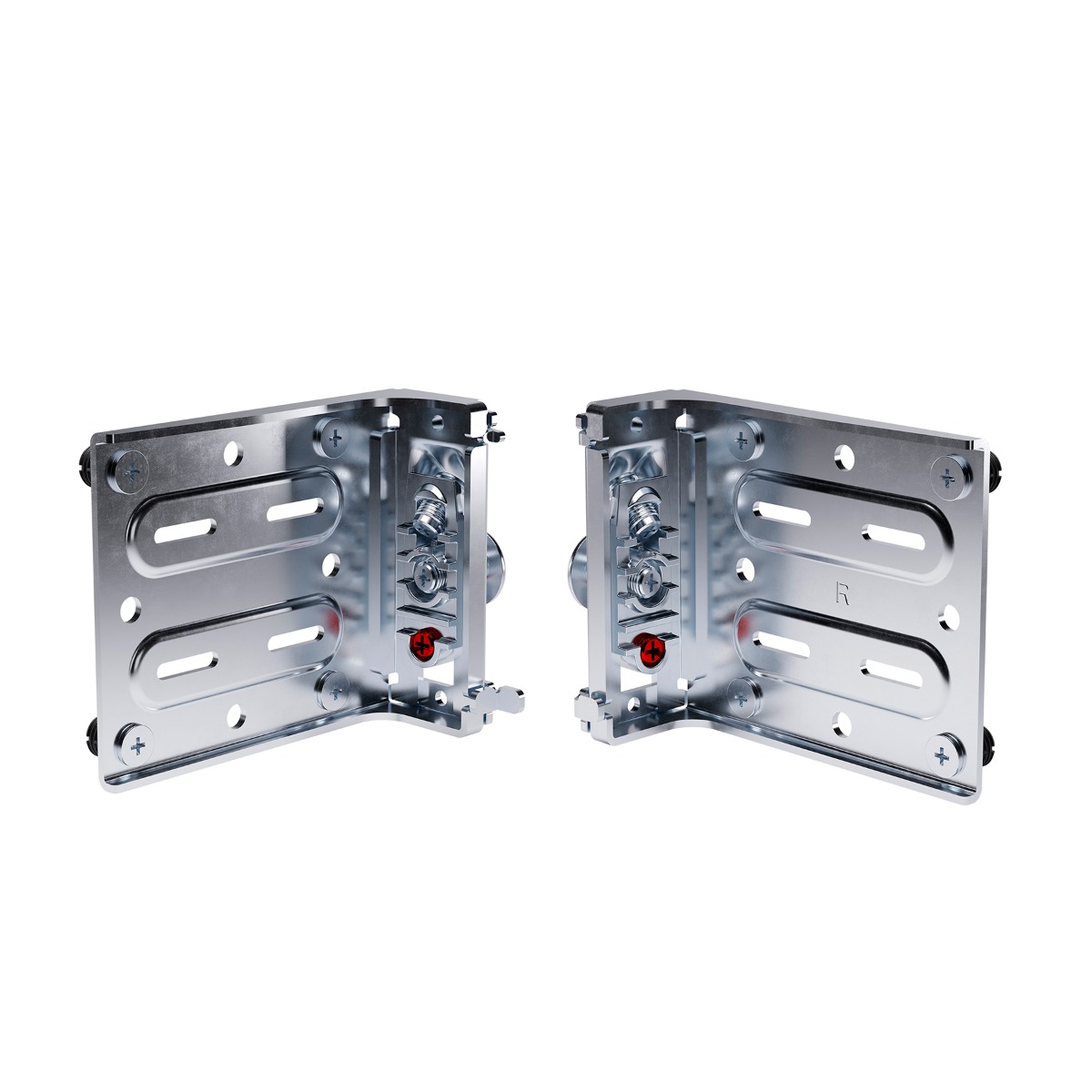 Colgador oculto LIBRA H11 para gabinetes bajos con taquetes premontados