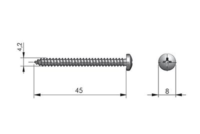 Colgador oculto LIBRA H7 para gabinetes bajos