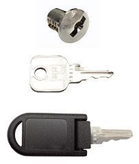 Cerradura para puertas corredizas de madera