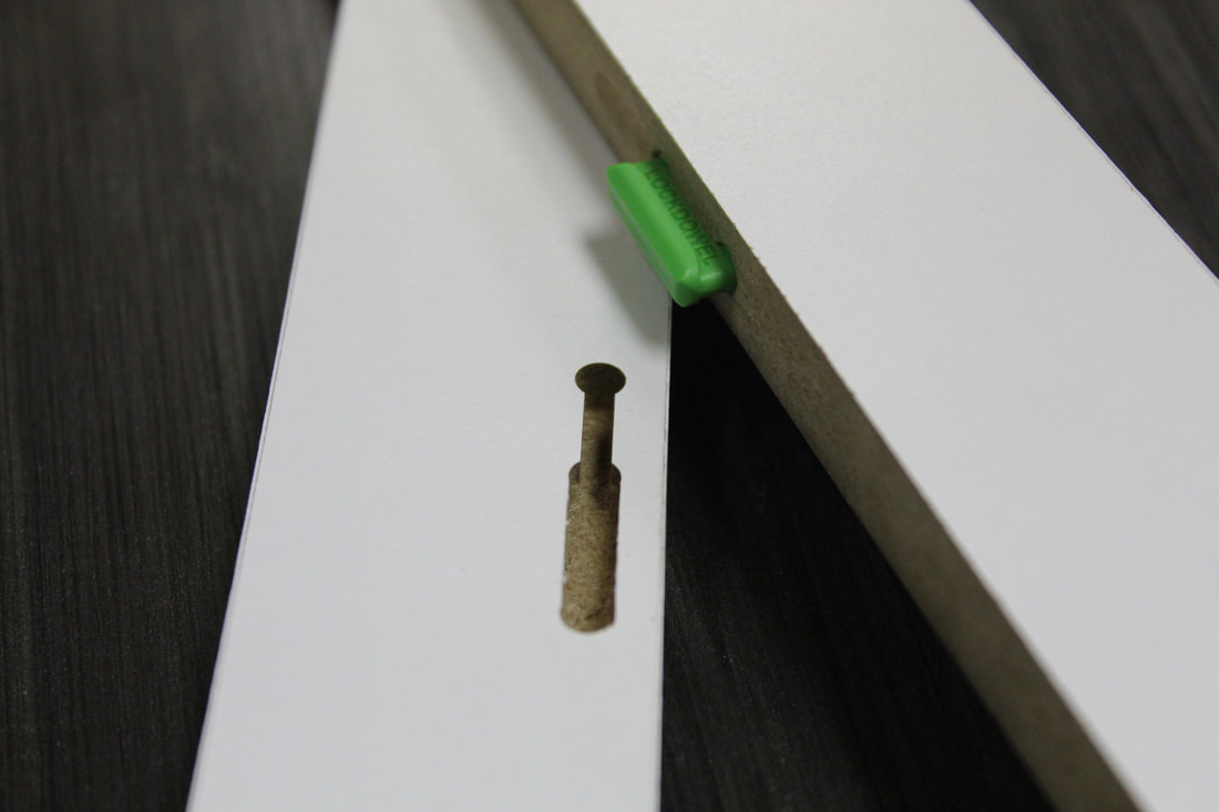 Sistema de unión LOCKDOWEL E900BP mini para madera