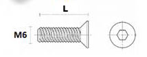 Tornillo M6
