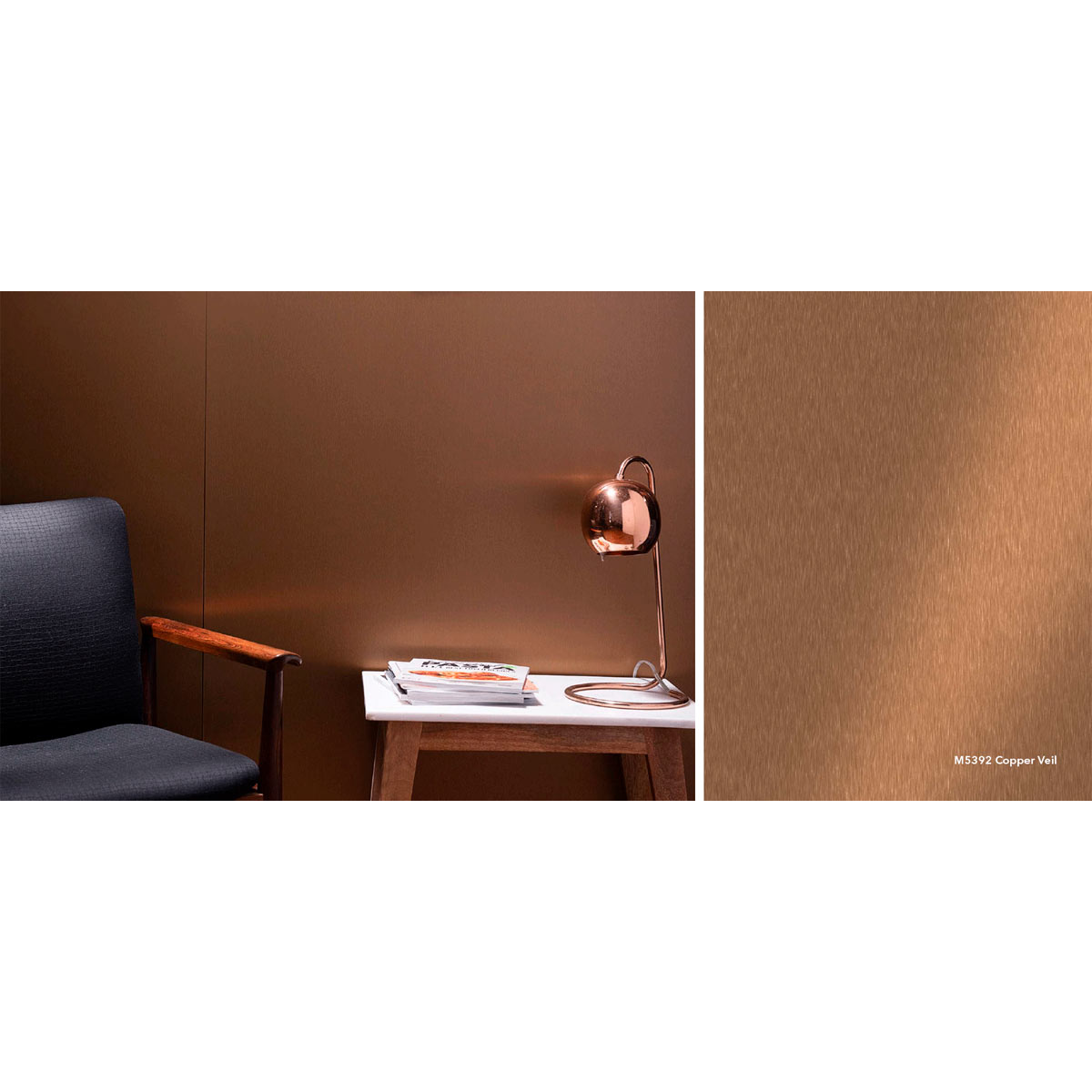 Laminados metálico Homapal M9410 Brushed Coin