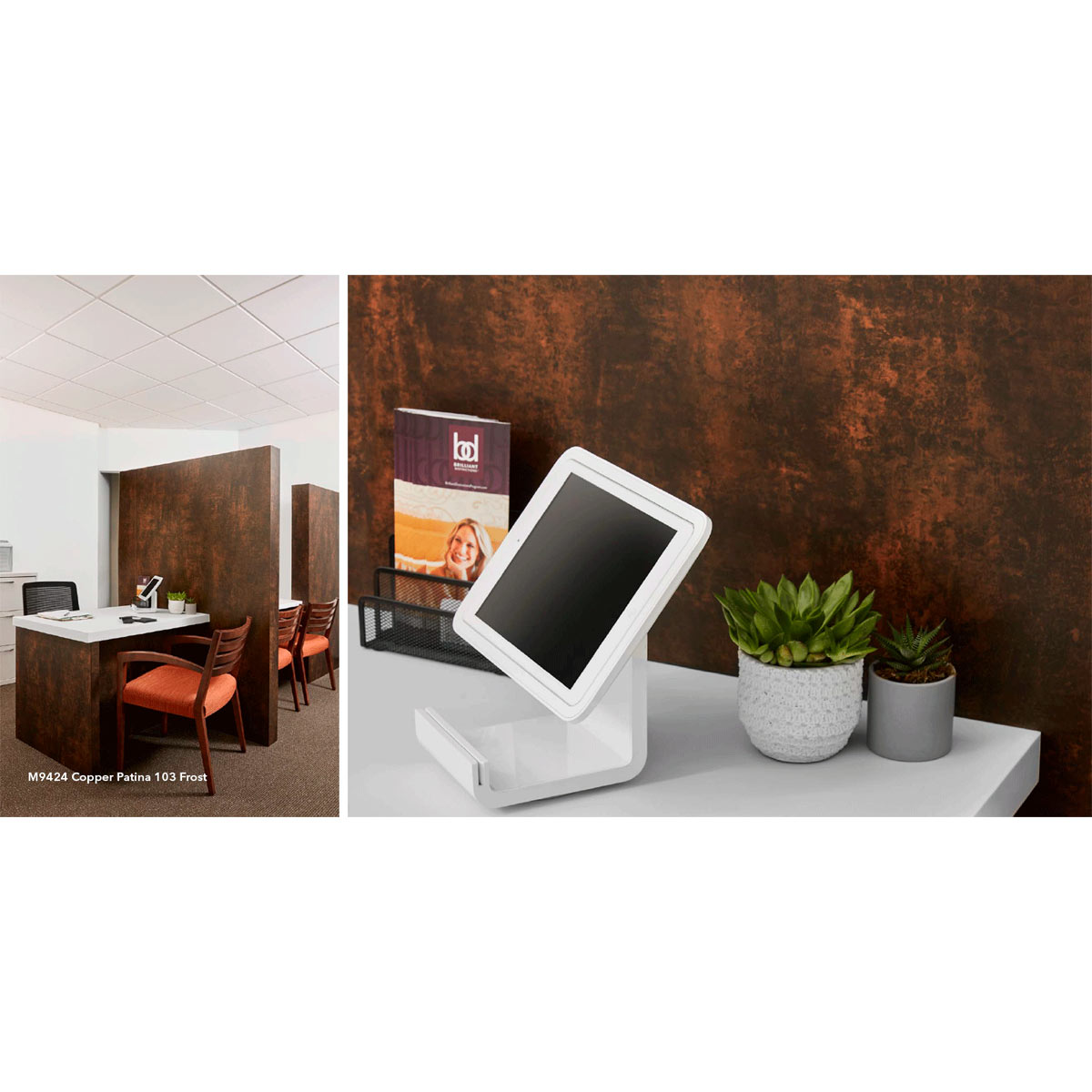 Laminados métalicos Homapal M9424 Copper Patina